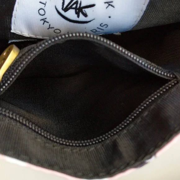 IZAK Pink Zazie Dots Flap Crossbody Bag, Coin Purse and Key Chain - Picture 11 of 15